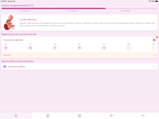 Screenshot #4 pour MAMApp IT - App per gravidanza