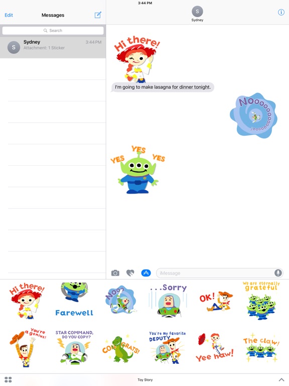 Screenshot #5 pour Pixar Stickers: Toy Story