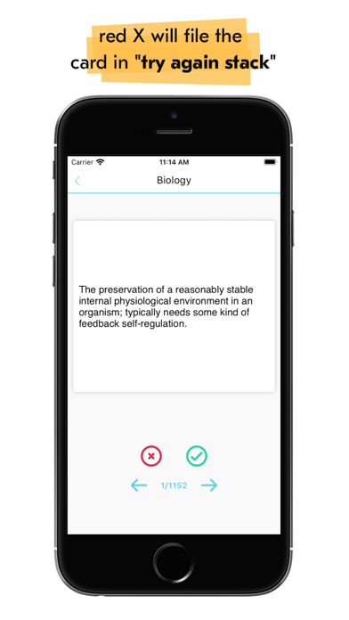 Biology 101 Flashcards Screenshot