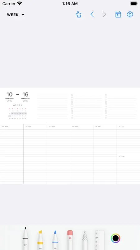 Pencil Planner & Draw Calendar screenshot 5 of 8