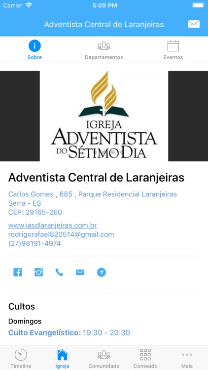 IASD Central de Laranjeiras