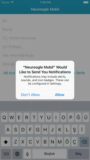 Neuroogle Mobil screenshot 1