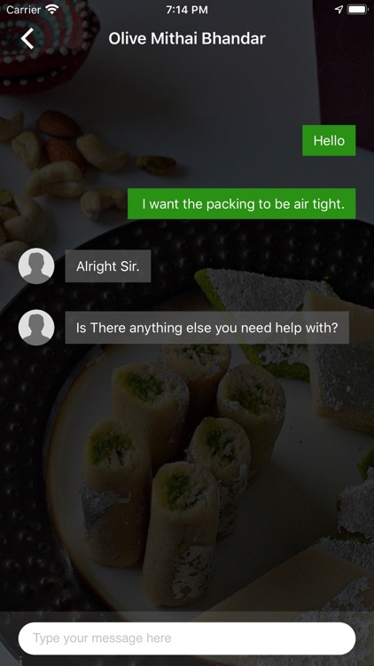 Hyderabad Sweets Customer screenshot-3