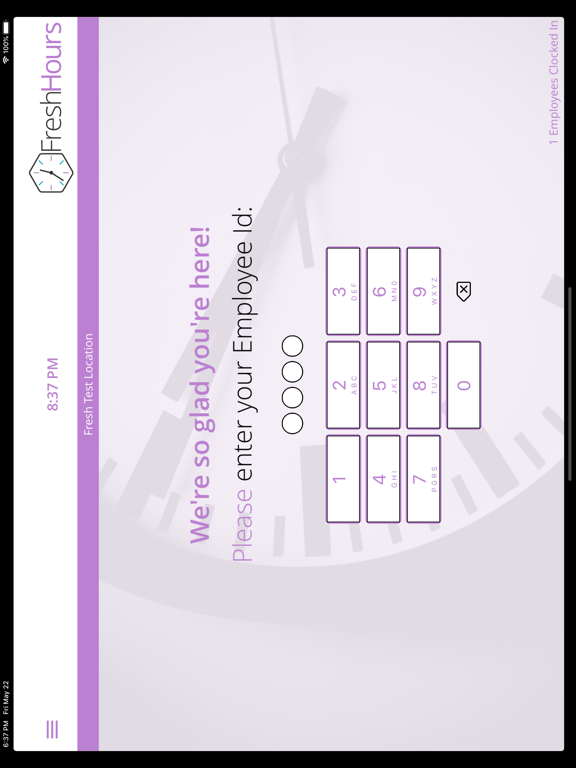 Screenshot #5 pour Fresh Time Clock