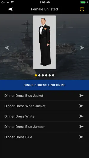MyNavy UNIFORMS screenshot 2