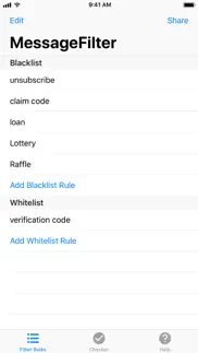 messagefilter pro iphone screenshot 1