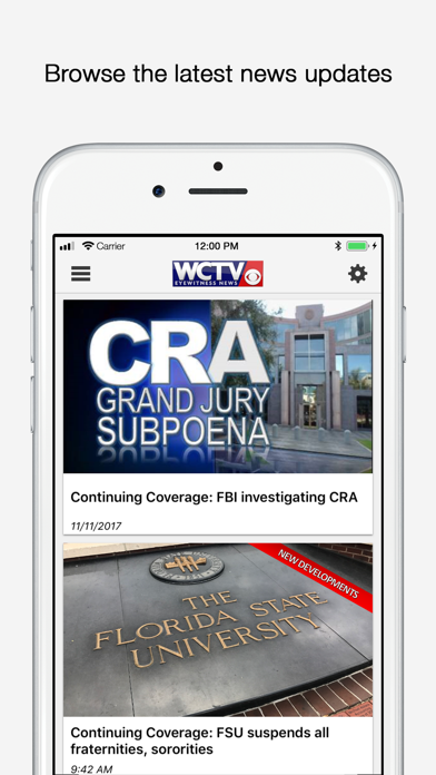 WCTV News Screenshot