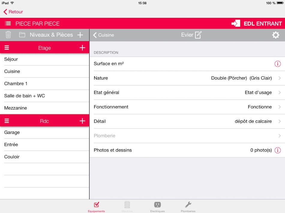 #1. EDL WEB 2 - Etat des Lieux (iOS) Av: PagesIMMOweb