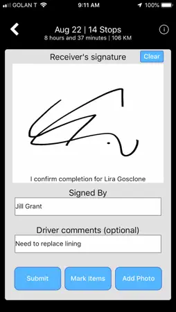 PAI Driver App screenshot 5