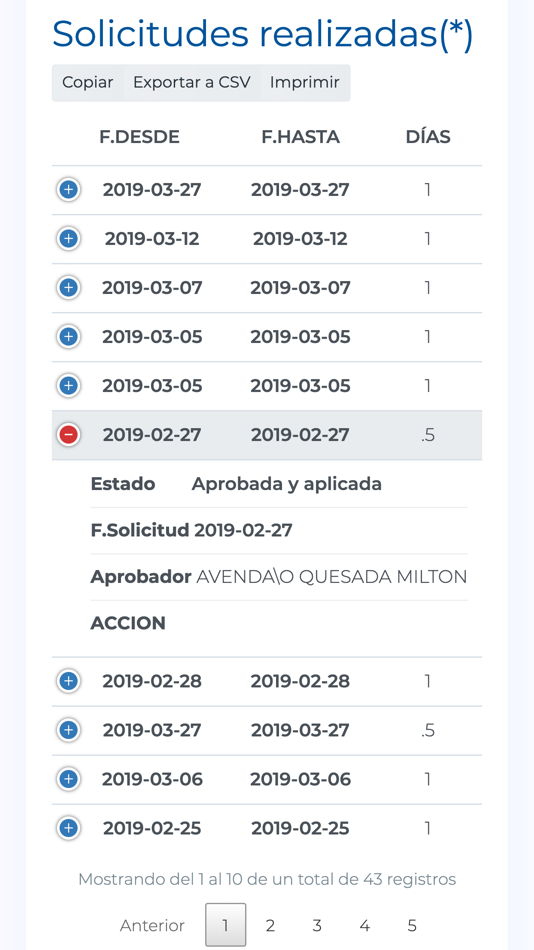 #7. RRHH a su alcance (iOS) 由: Instituto Costarricense de Electricidad