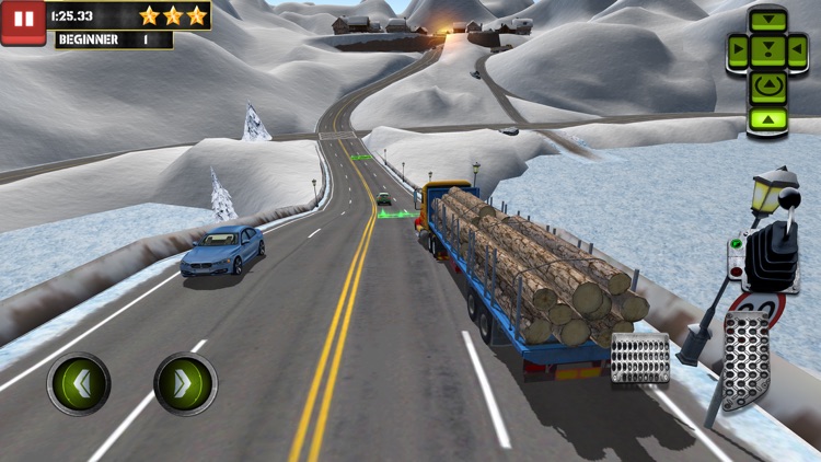Ice Road Truck Parking Sim screenshot-0