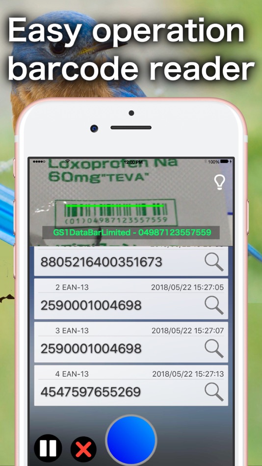 #1. Barcode Scanner X - QR & 1D (iOS) 由: DIGITALNAUTS INC.