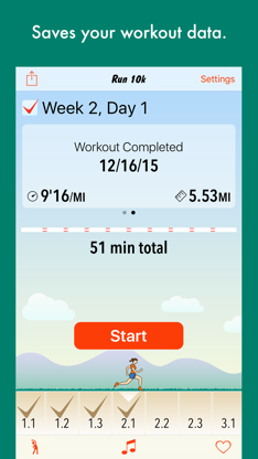 Run 10k - couch to 10k program screenshot 6