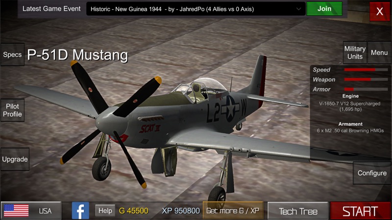 Gunship Sequel: WW2 screenshot 1