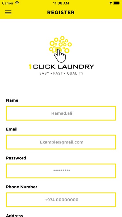 1Click Laundry Partner