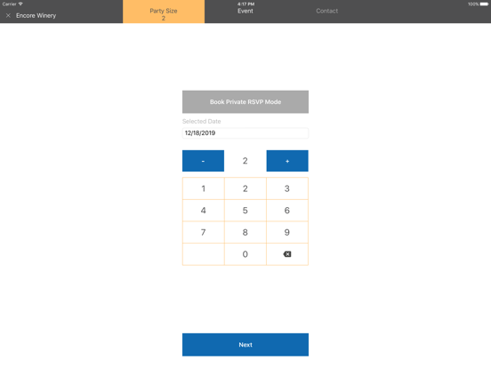 CellarPass Guest Link Pro iPad screenshot 4 - Food & Drink app