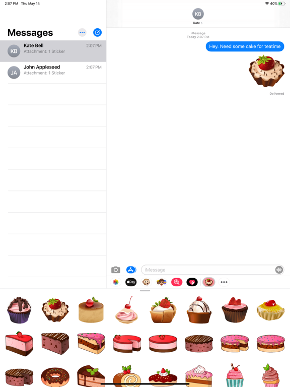 Screenshot #4 pour Premium Cake Stickers