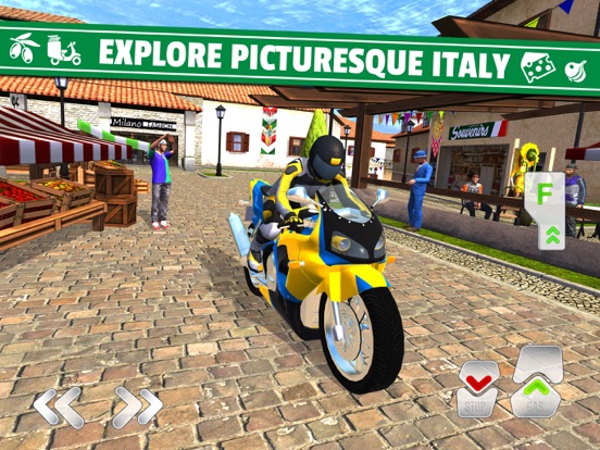 Moto Delivery: Rush Hour iPad app afbeelding 1