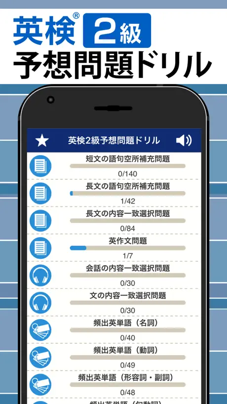 英検®2級予想問題ドリル