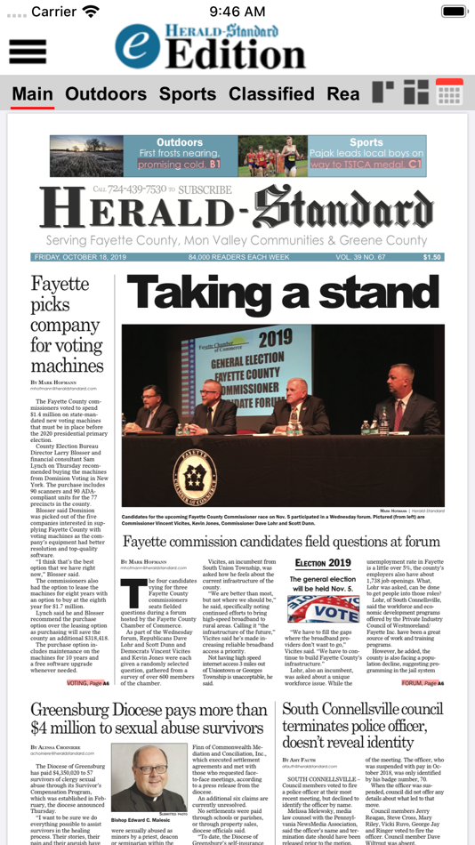 #2. HeraldStandard.com e-Edition (iOS) By: Presteligence