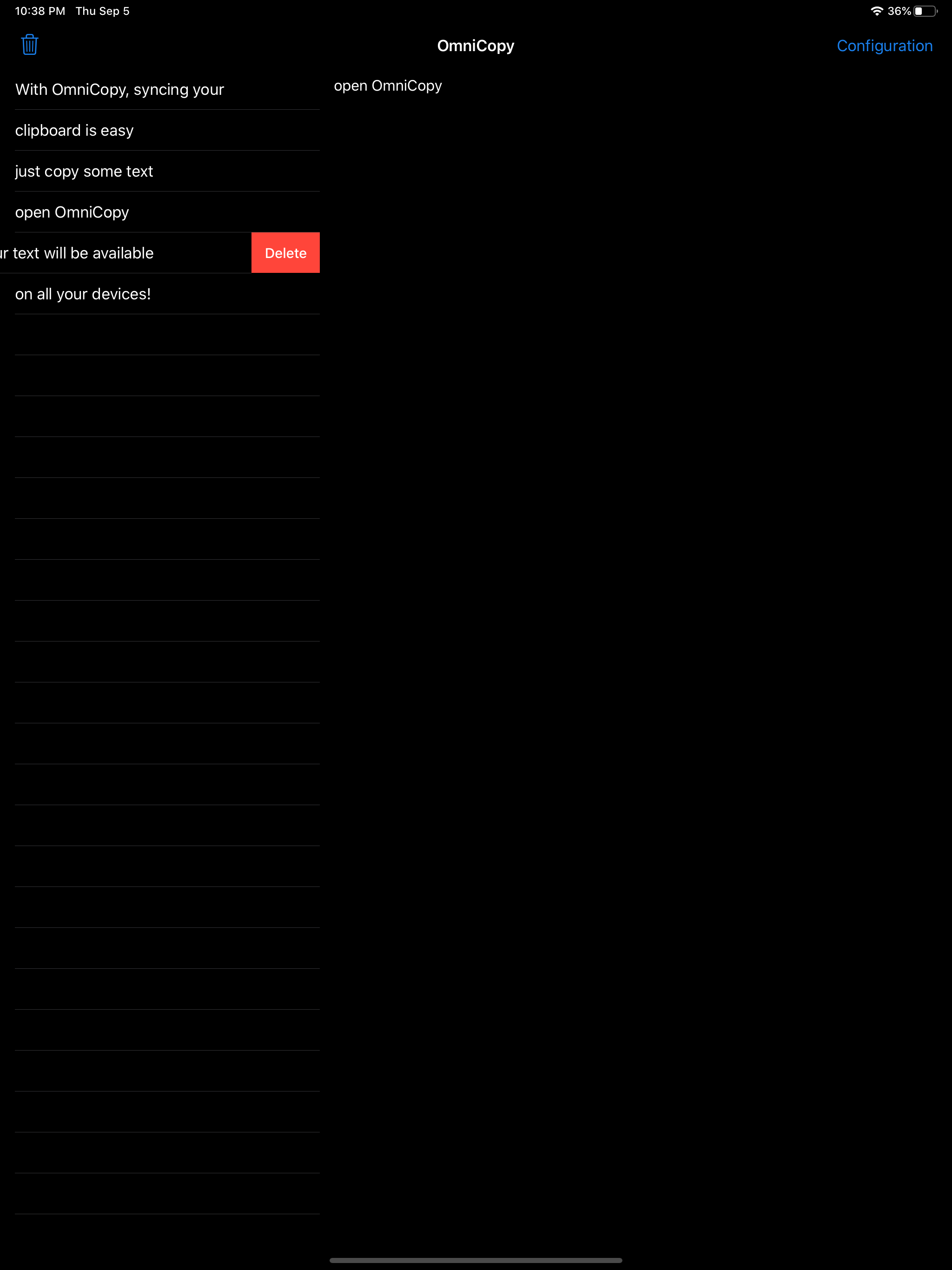 OmniCopy screenshot 4