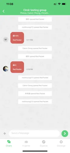 Captura de Pantalla 5 Circlr - Messaging App iphone