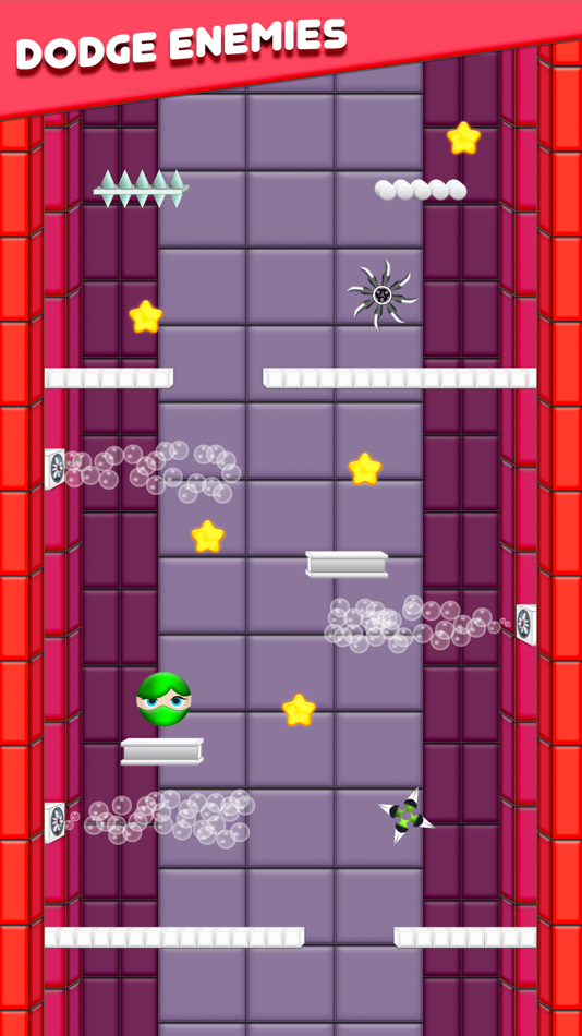 #2. Cool Ninja Game Fun Jumping (iOS) 由: Eugene Mikhalevskiy