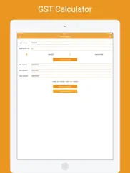 gst calculator - tax planner iPad Captures Décran 2