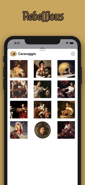 Caravaggio Stickers(圖2)-速報App