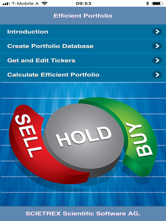 Screenshot #4 pour Efficient Portfolio