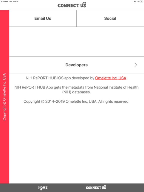 NIH RePORT HUB iPad screenshot 7 - Medical app