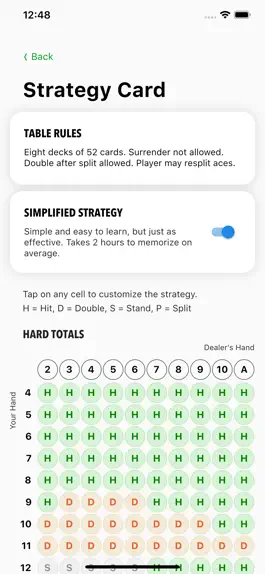 Game screenshot Blackjack Trainer+ Strategy hack