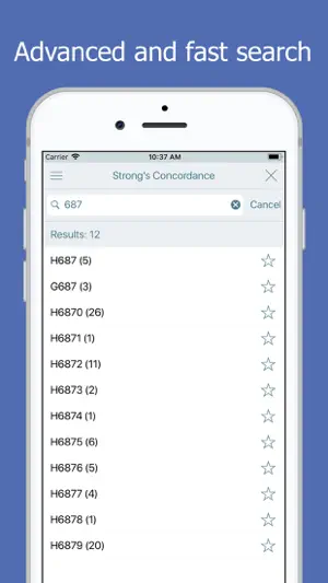 Bible and Strong’s Concordance screenshot 1