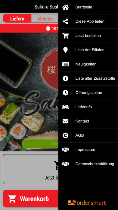 Sakura Sushi Wiesbaden screenshot 3
