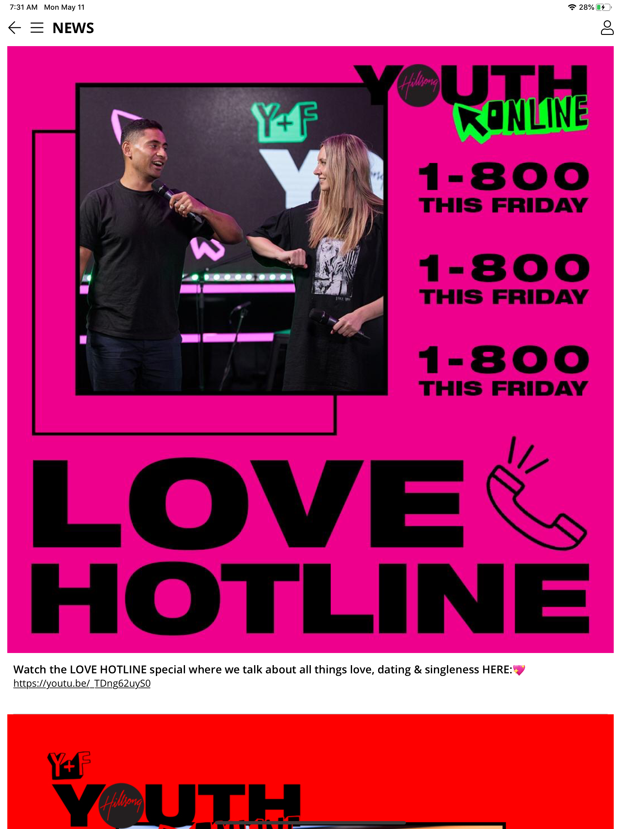 Hillsong Youth & Young Adults