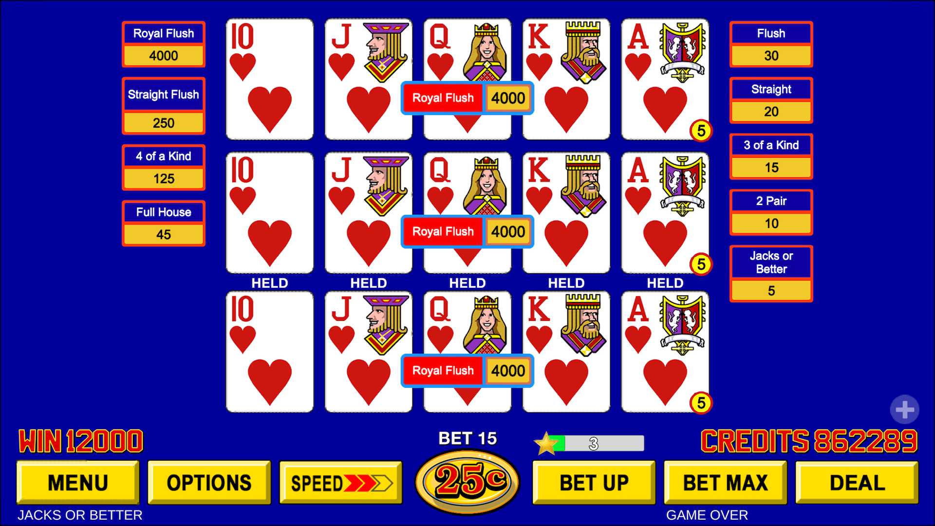 Video Poker ™ - Classic Games