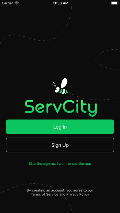 Screenshot #1 pour ServCity