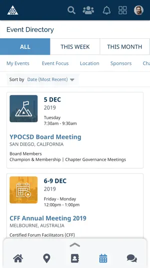 YPO Connect screenshot 2