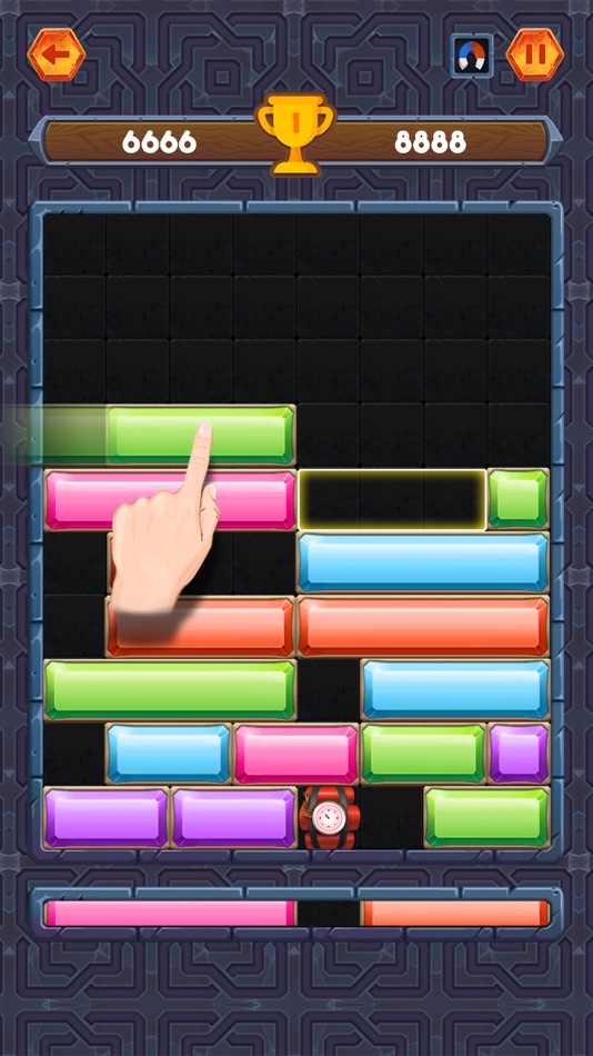 #3. Slide Block : Jewel Dropdom (iOS) 由: Son Phung Hong