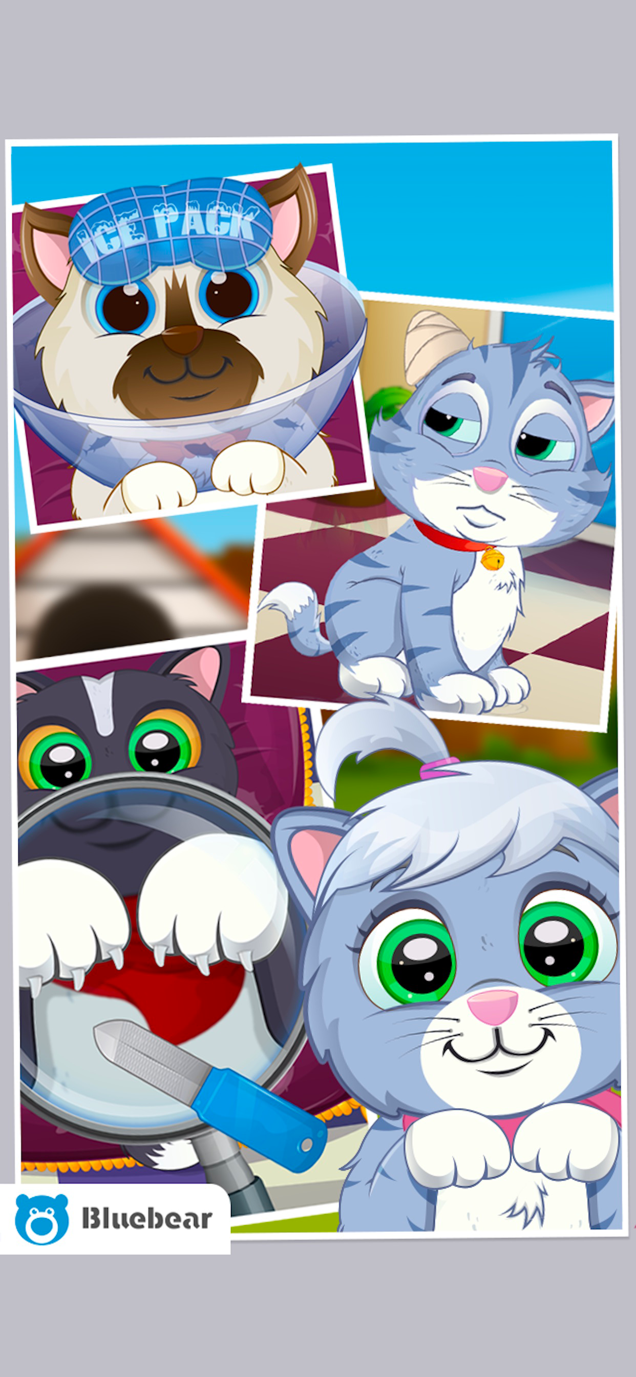 Kitty Cat Doctor  - kids game screenshot 3