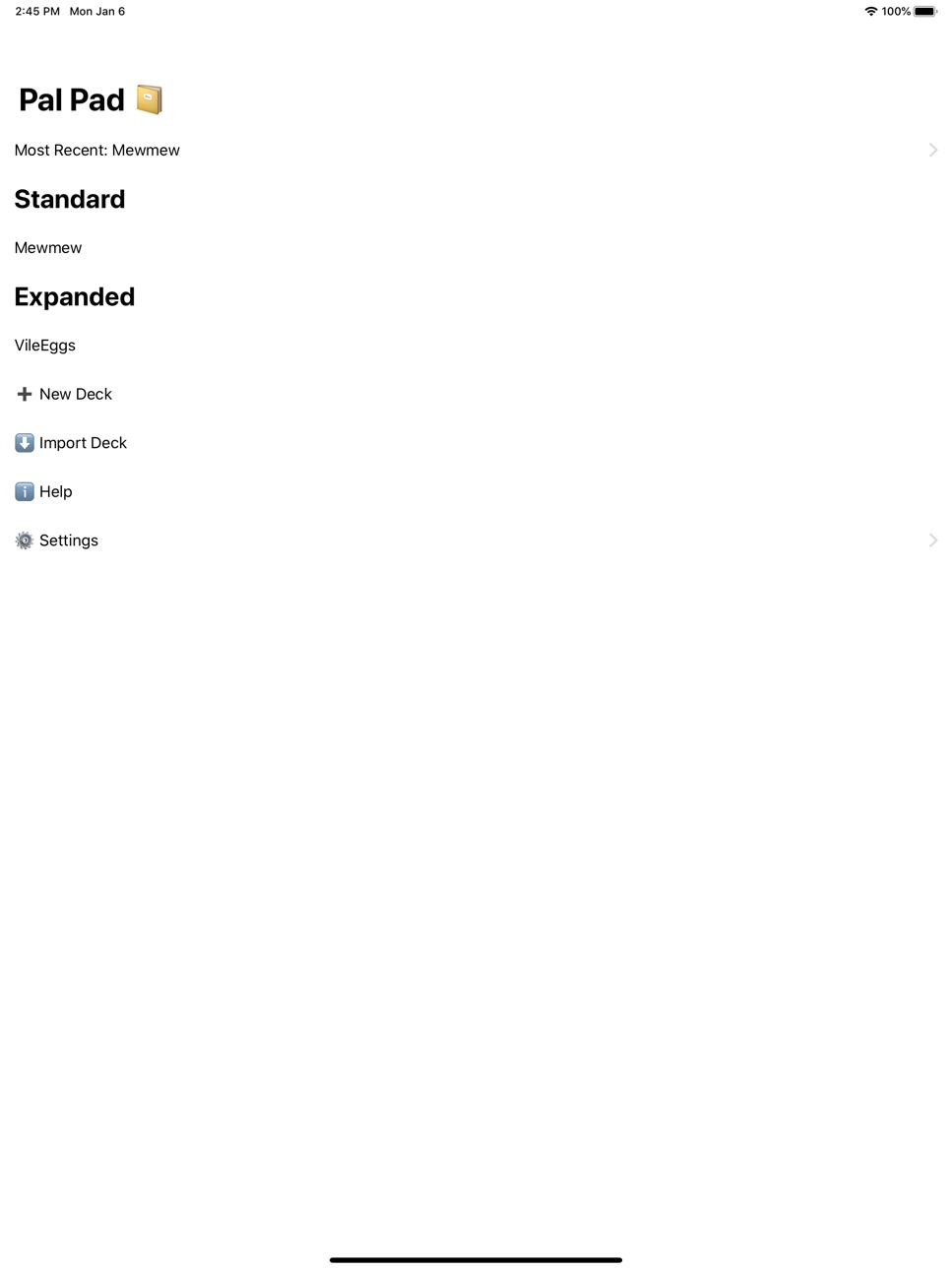 iPad screenshot