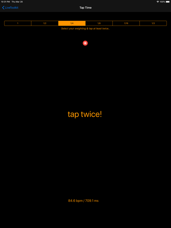 livetoolkit iPad screenshot 6 - Utilities app