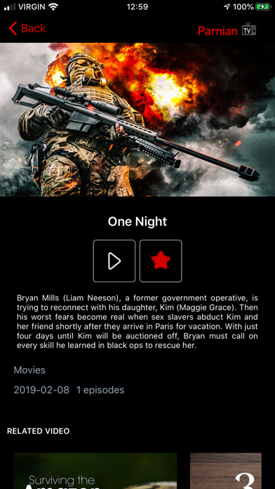 Screenshot #2 pour ParnianTV