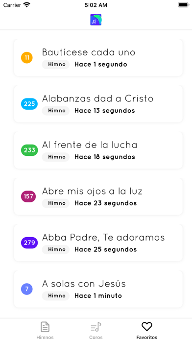Himnario MMM iPhone screenshot 9 - Utilities app