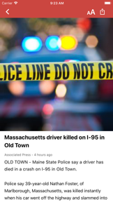 Press Herald Headlines screenshot