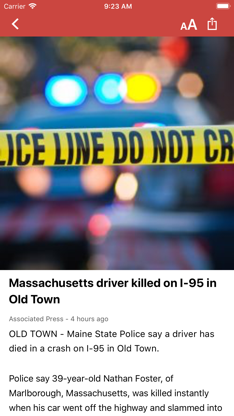 Press Herald Headlines screenshot 3