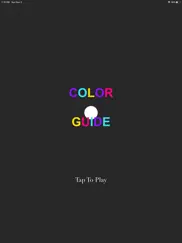 color guide iPad Captures Décran 1