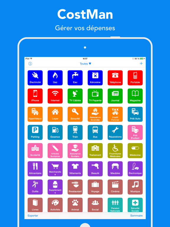Screenshot #4 pour CostMan - gérer vos dépenses