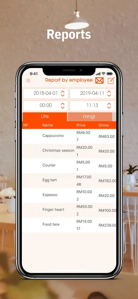 myRestaurant POS