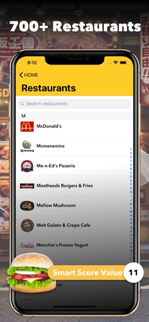Smart - Food Score Calculator